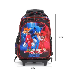 3 in 1 cool and elegant 3D Cartoon Design backpack perfect for smart kids