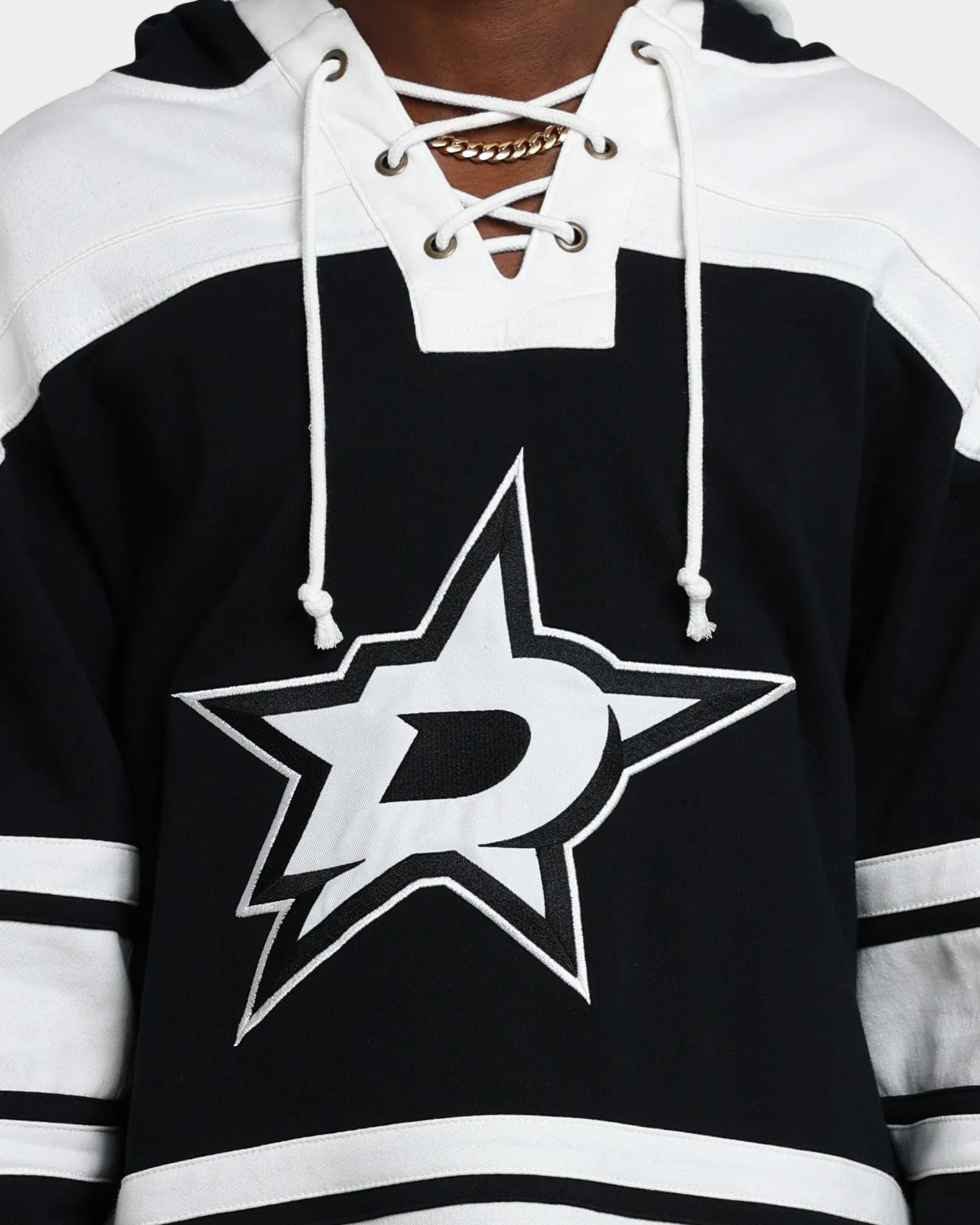 47 Brand Dallas Stars Superior Lacer Hoodie Jet Black