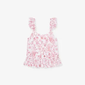 Antoinette Ruffled Tank