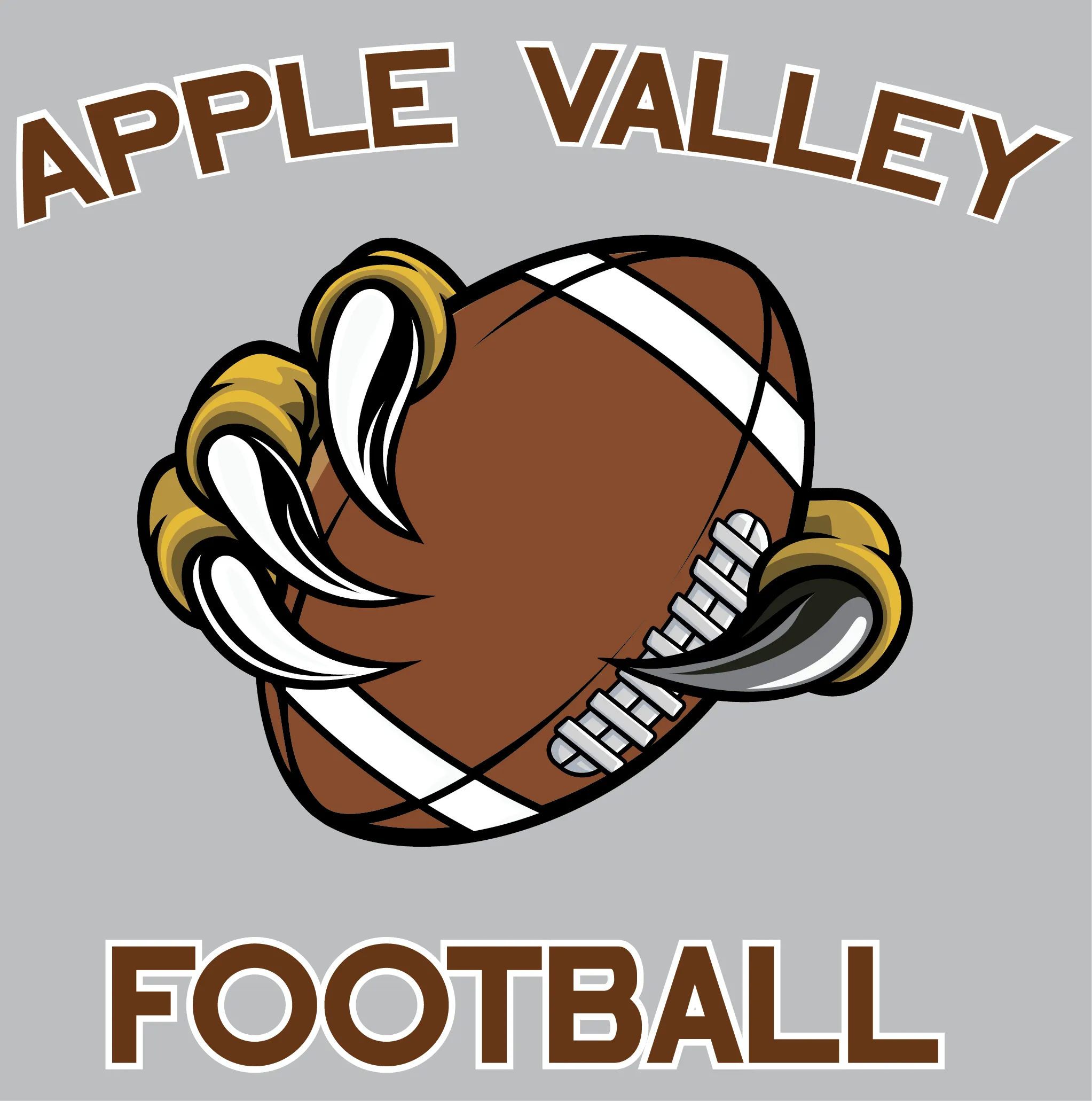 AV HS Football - District Short Sleeve Tee Ochre Yellow Heather