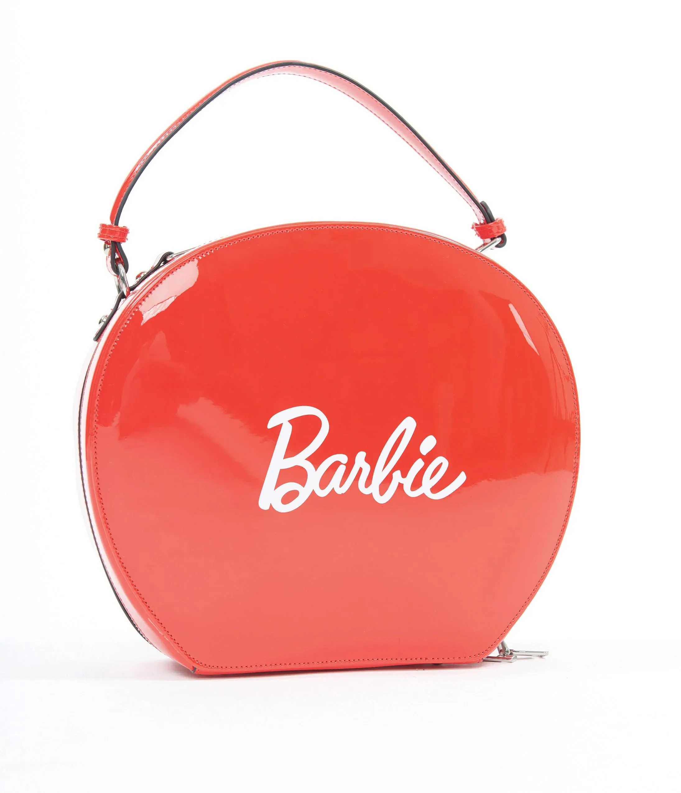 Barbie 1950's Red Leatherette Commmuter Set Circle Bag