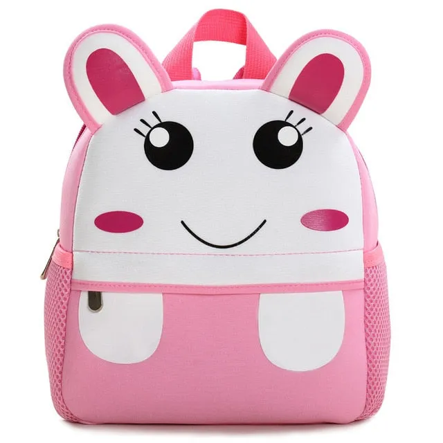 Brand Design Kids 3D Animal Kindergarten Cartoon Backpack