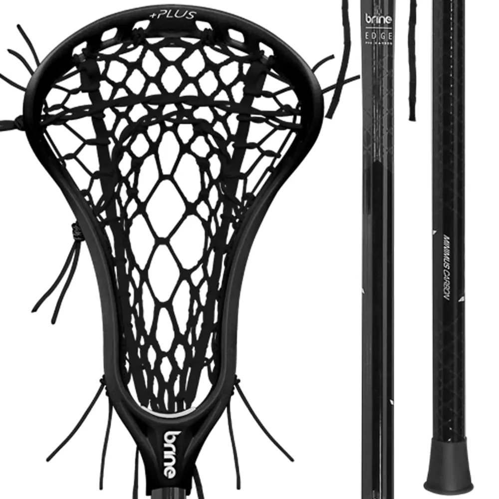 Brine Edge Pro   Plus Edge Pro Carbon Composite Complete Women's Lacrosse Stick