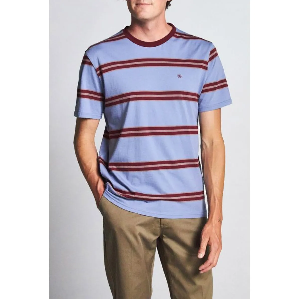 Brixton Men's Hilt Standard Fit Knit S/S T-Shirt