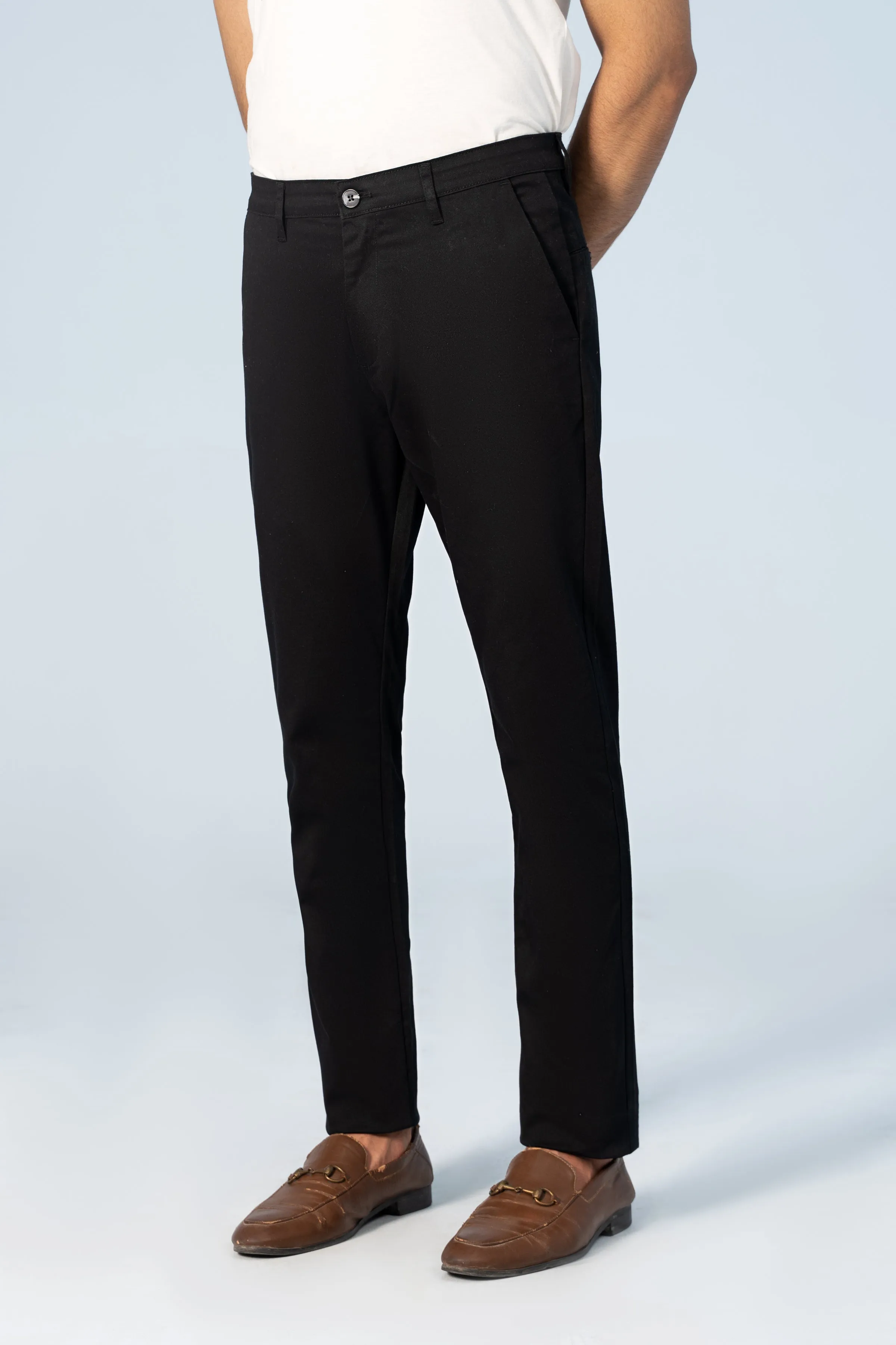 CASUAL PANT CROSS POCKET BLACK