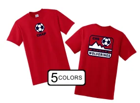 Chap Soccer Basic MOUNTAIN Tee- Matte or Glitter