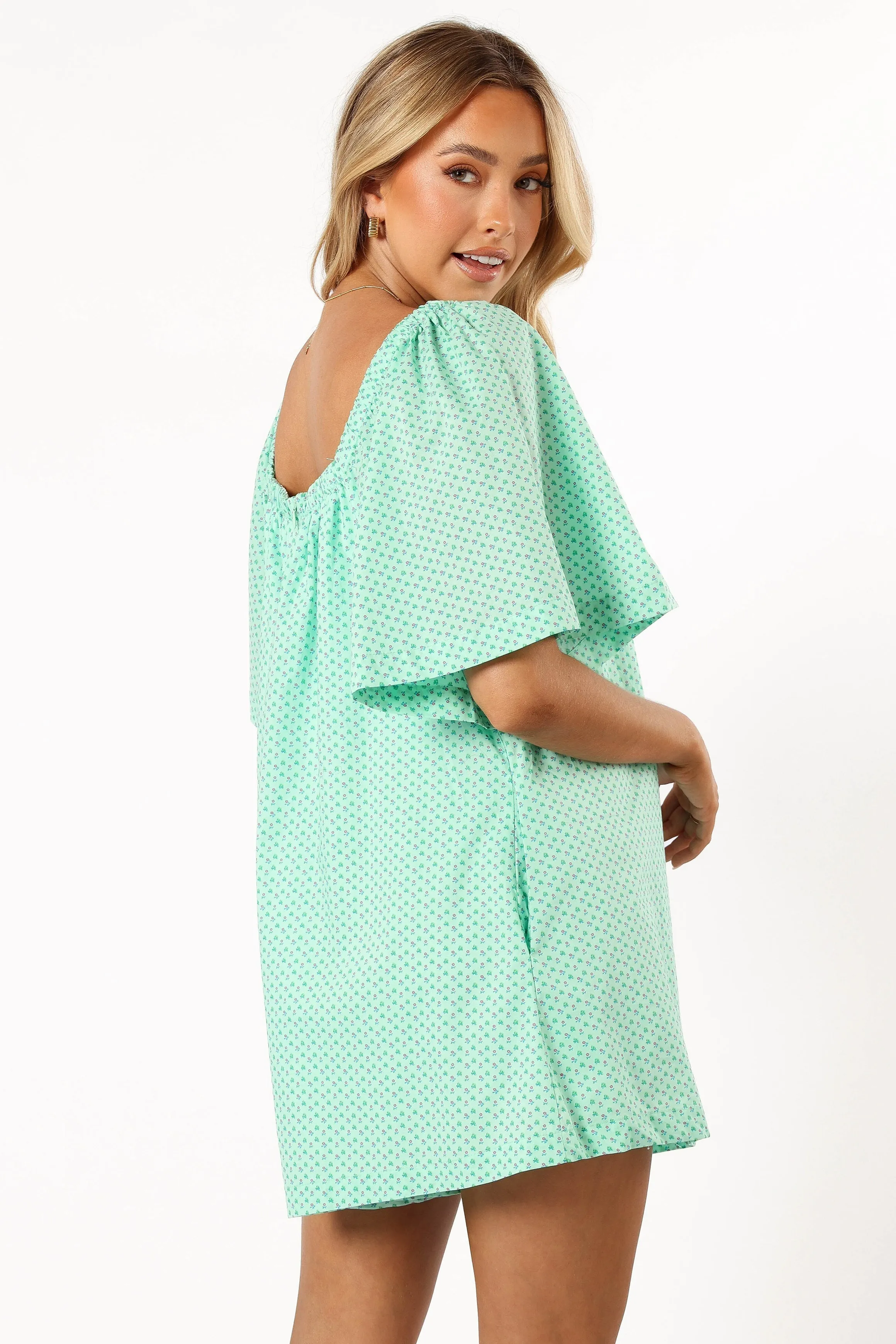 Chelsea Romper - Mint Green