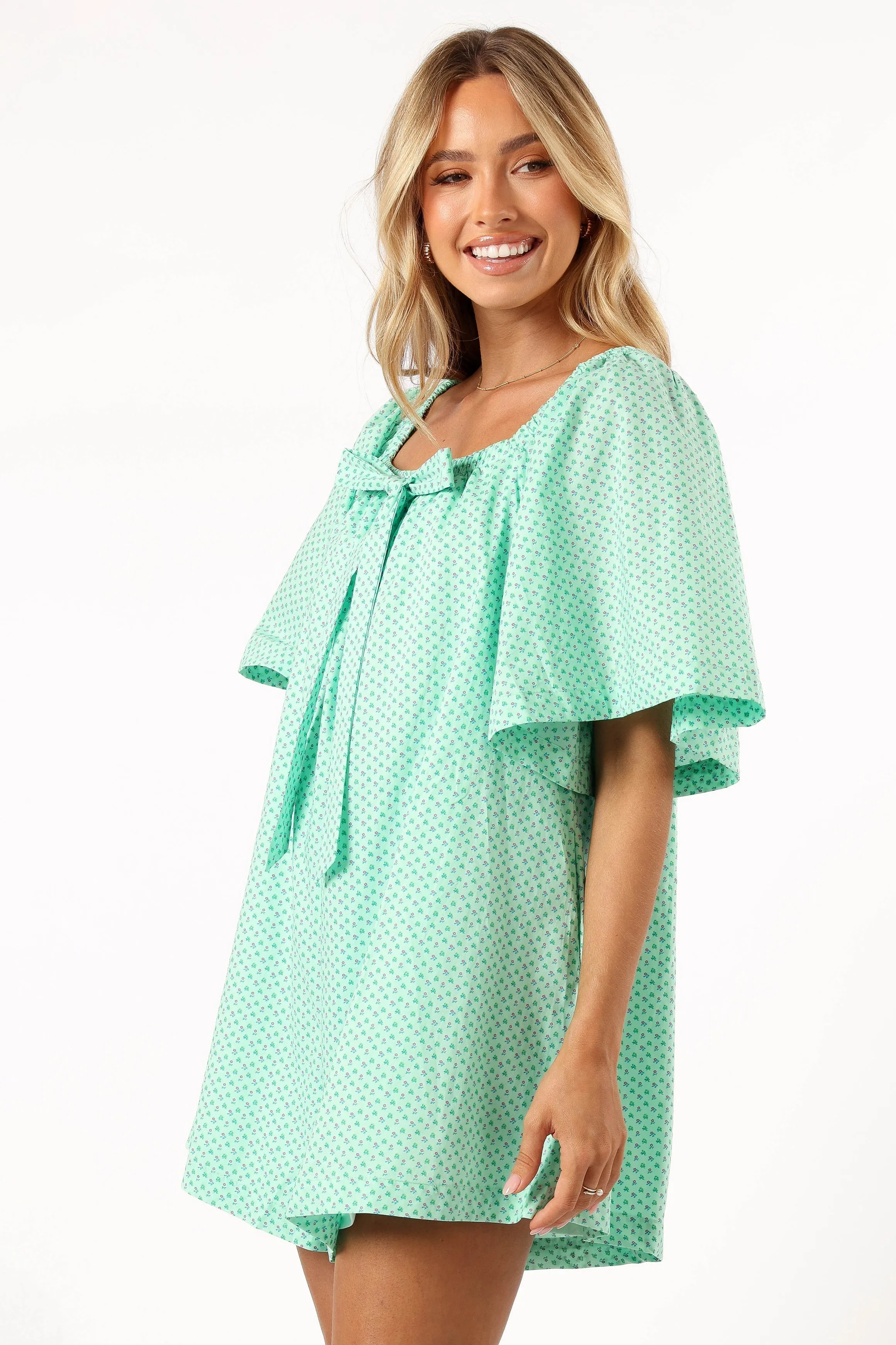 Chelsea Romper - Mint Green