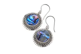 Corona Earrings- Paua