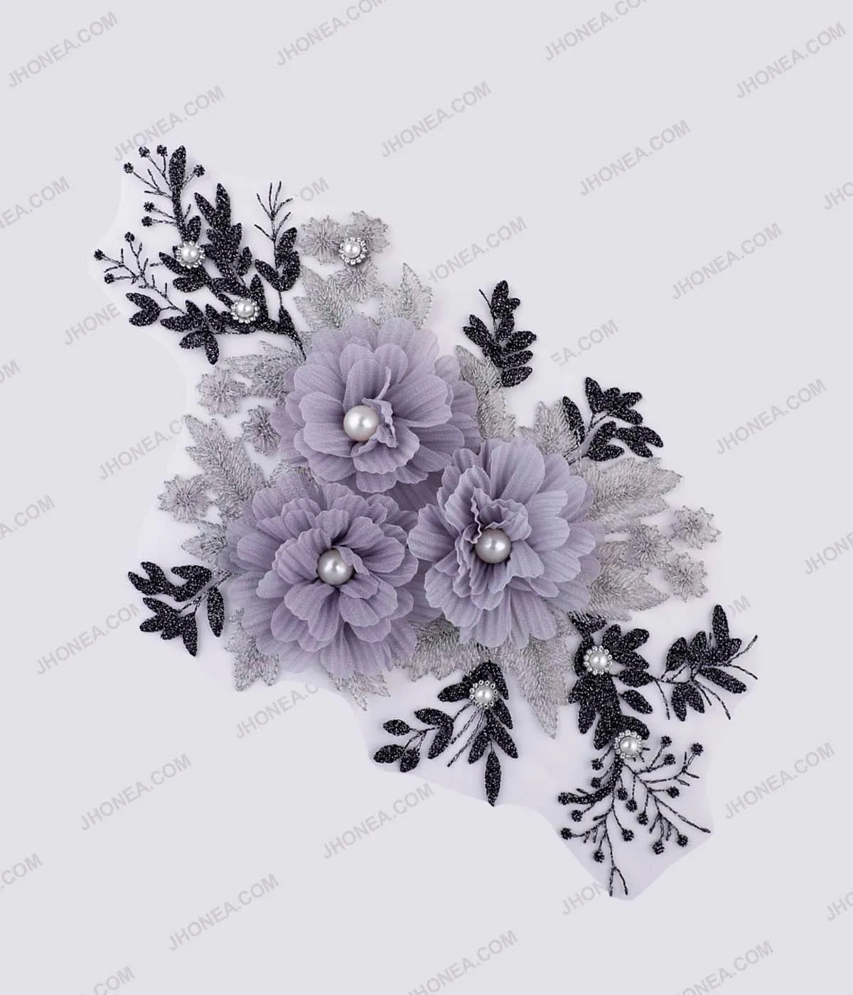 Decorative Floral Patches for Designer Baby Frocks & Bridal Gowns