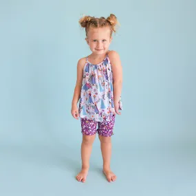 Disney Frozen Sisters Top Ruffled Short Set