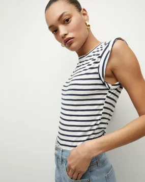 Dree Striped Muscle Tee