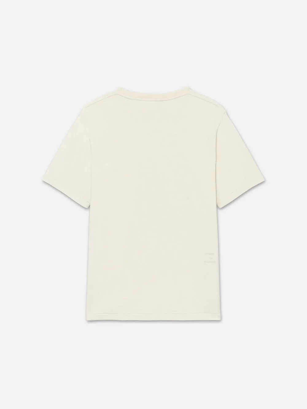 Duo Fold Tee -- White Sand