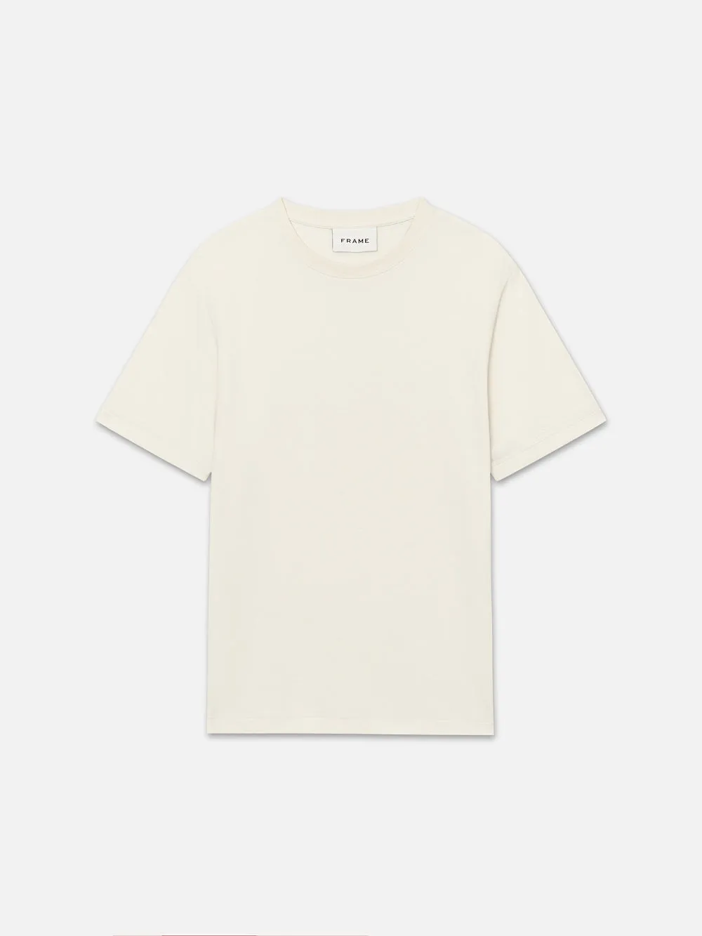 Duo Fold Tee -- White Sand