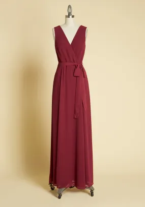 Effortless Elegance Faux-Wrap Dress