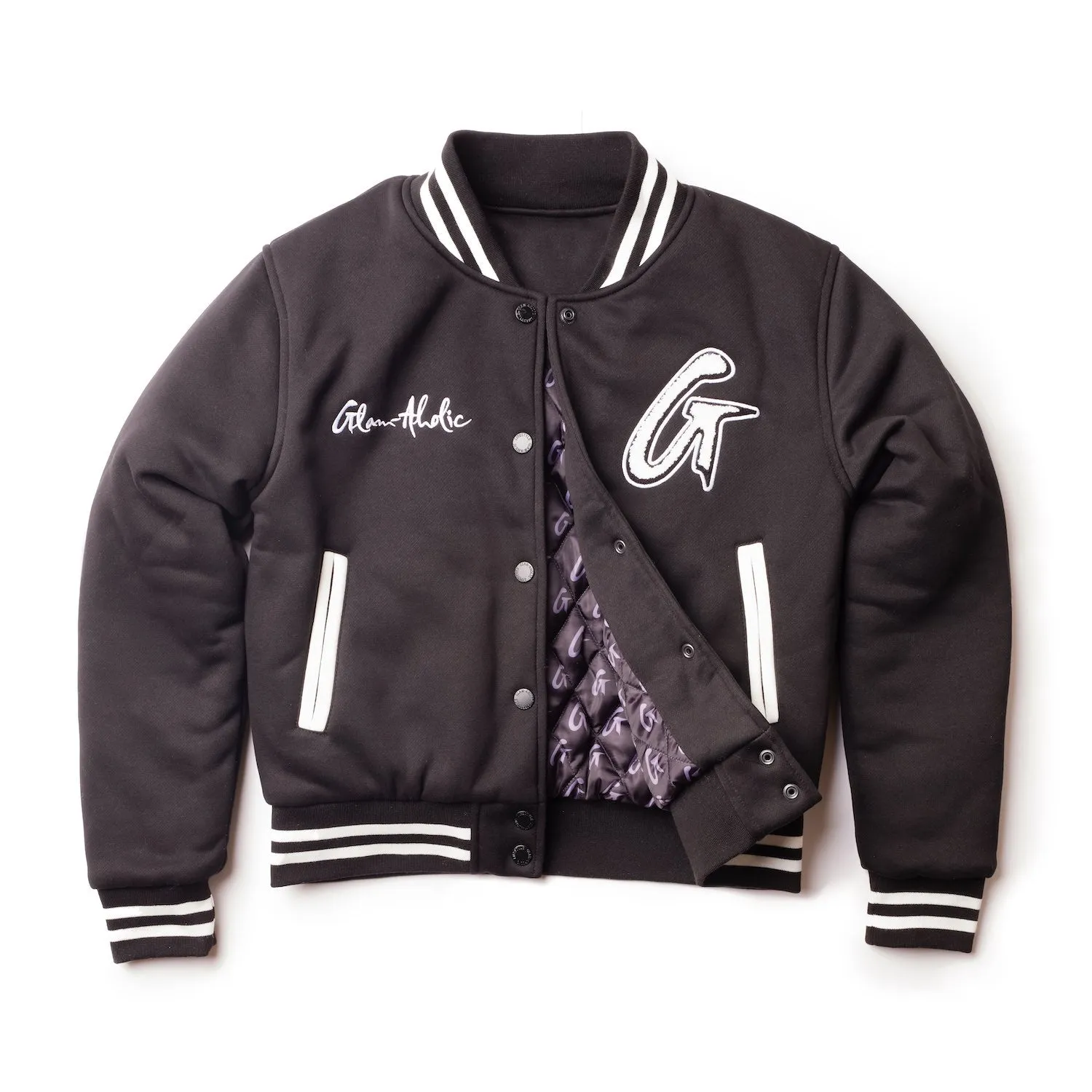 ESSENTIAL VARSITY JACKET BLACK