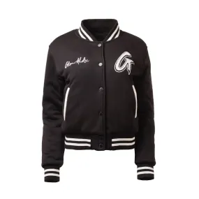 ESSENTIAL VARSITY JACKET BLACK