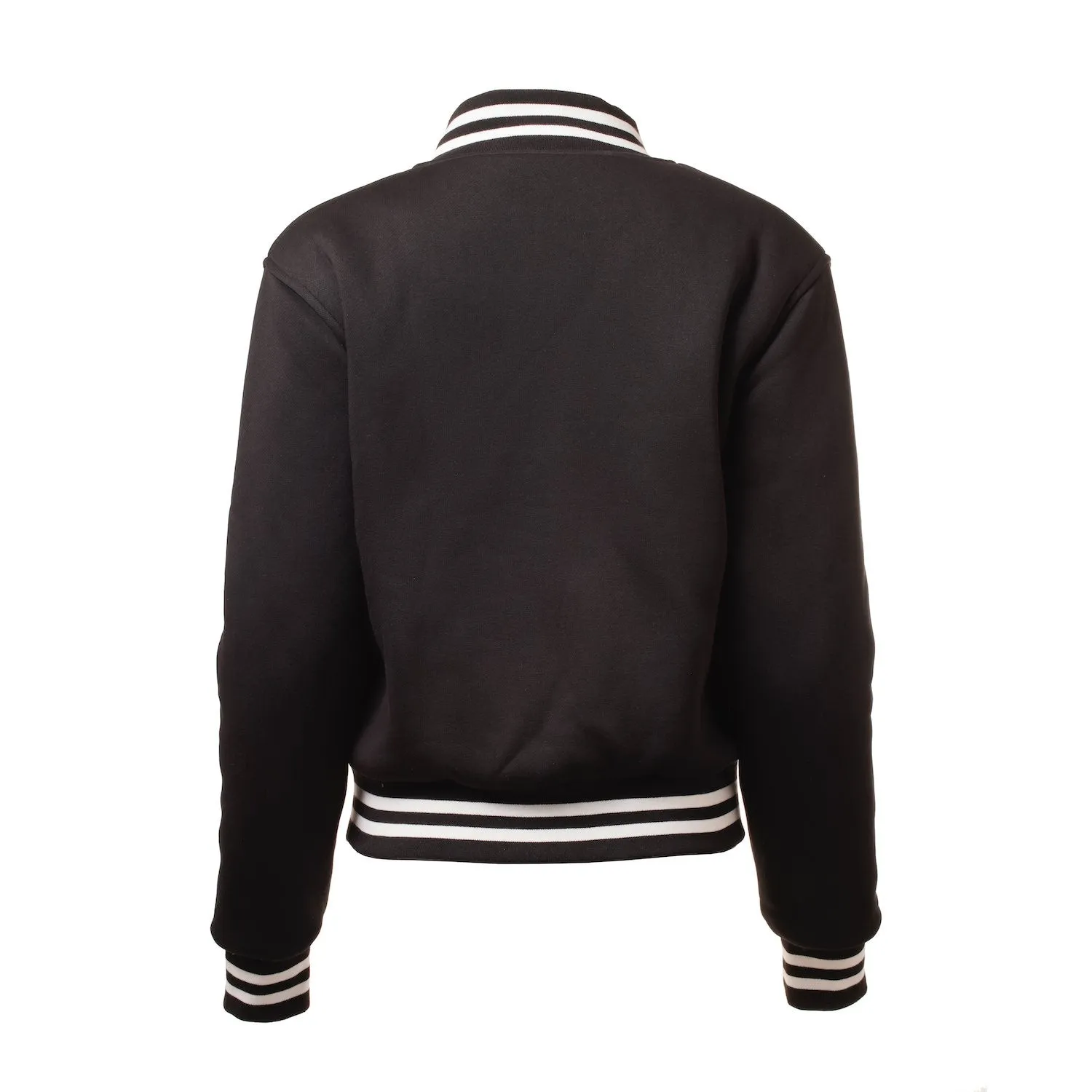 ESSENTIAL VARSITY JACKET BLACK