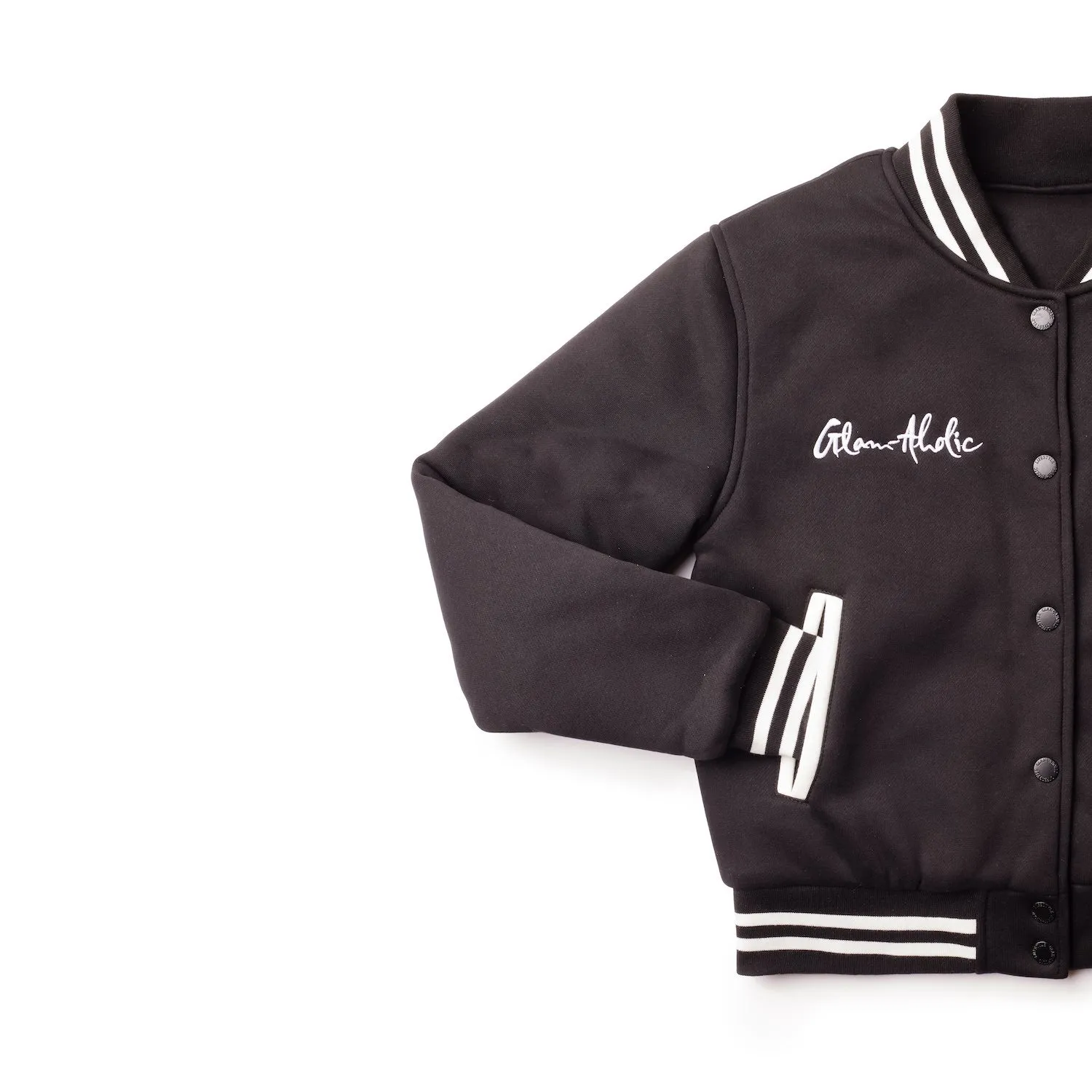 ESSENTIAL VARSITY JACKET BLACK