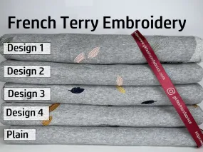 French Terry with Embroidery