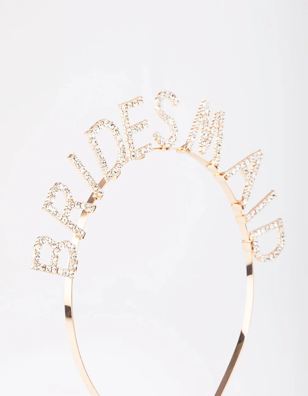 Gold Diamante Bridesmaid Headband