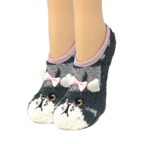 Here Kitty Kitty Sock Slippers