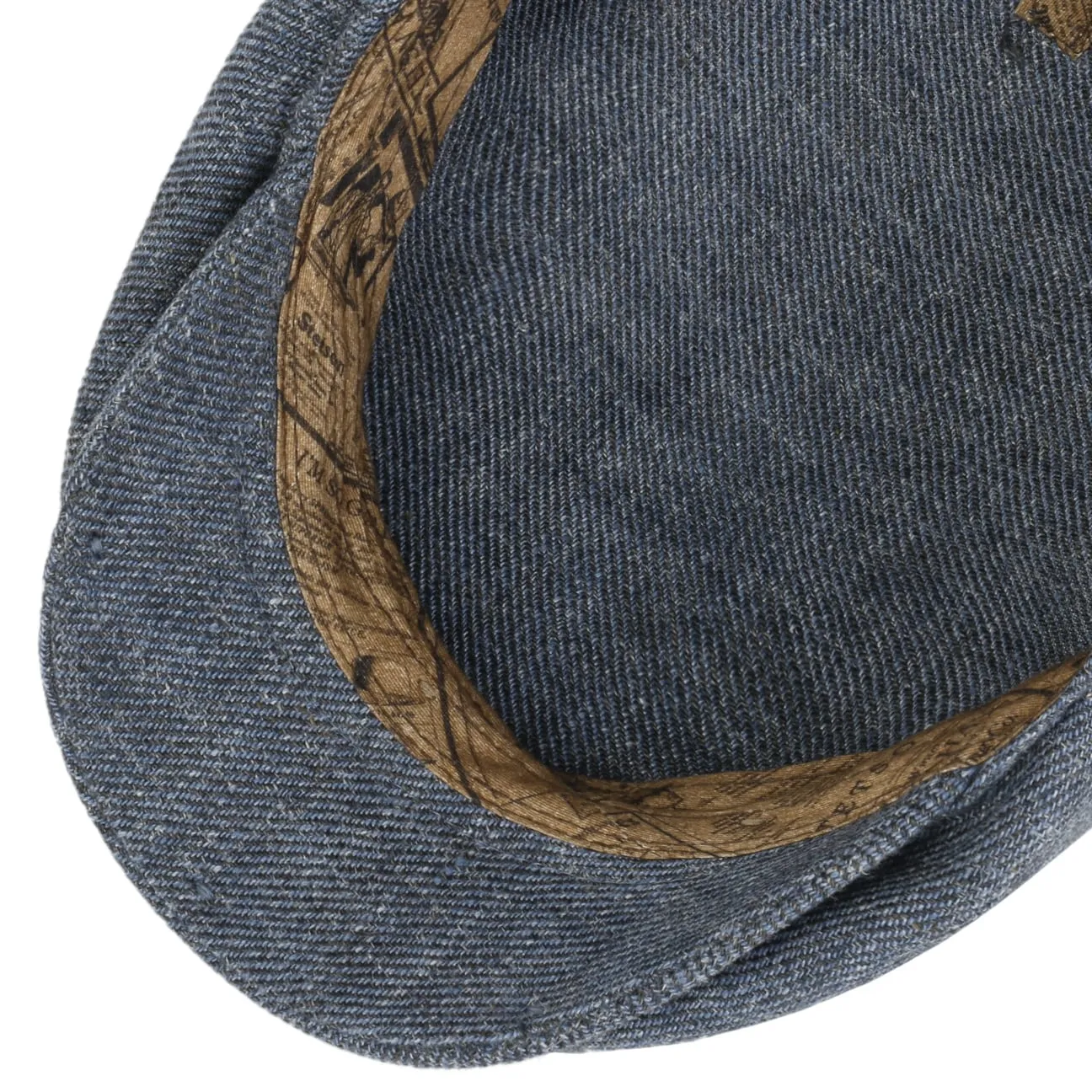 Kent Inspection Tag Flat Cap by Stetson