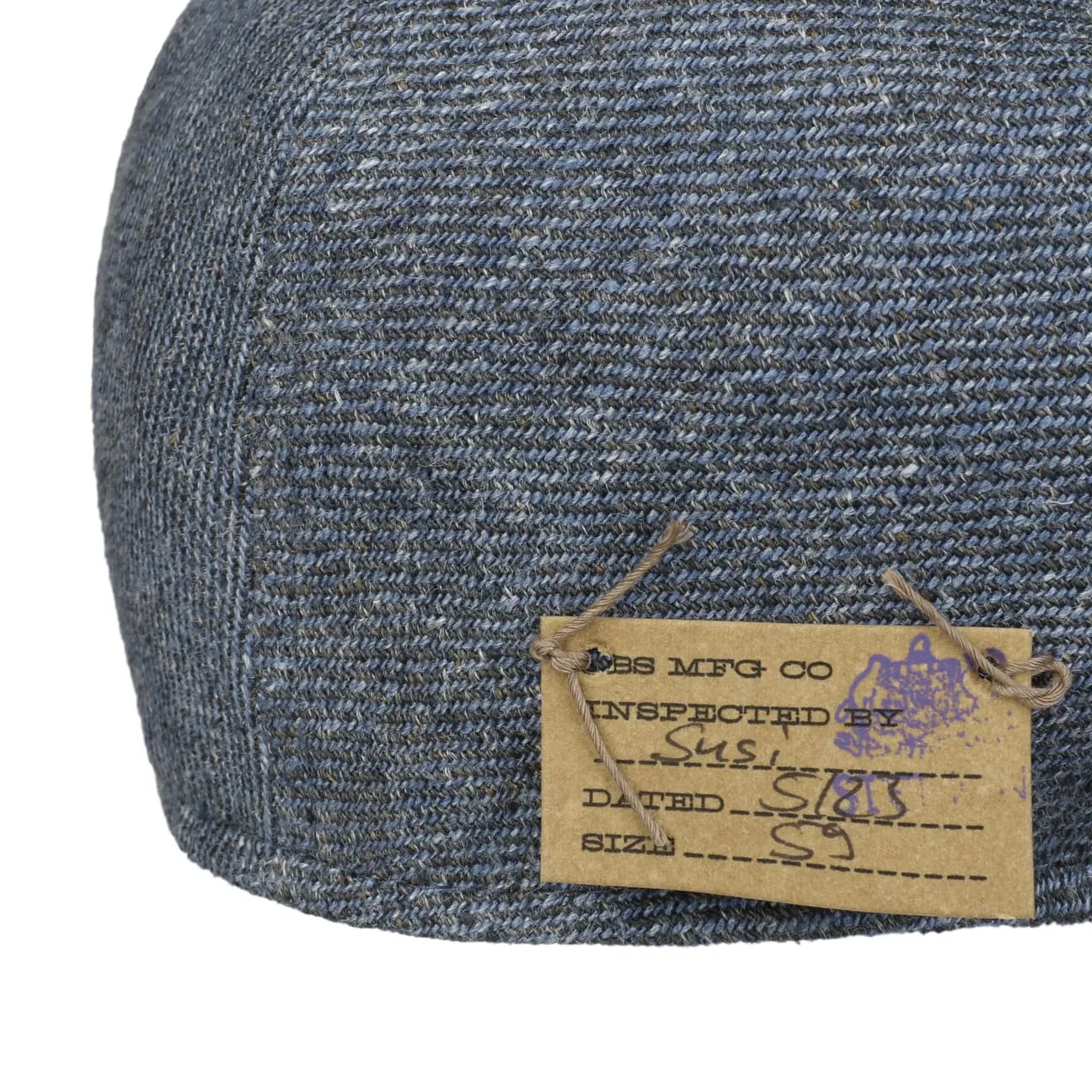 Kent Inspection Tag Flat Cap by Stetson