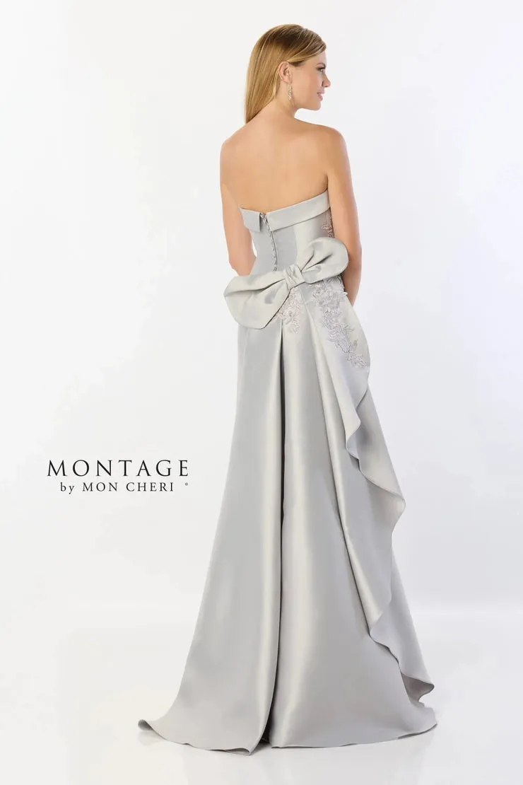 Montage M2235 Strapless Cuff with Rouching | Silver