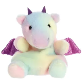 Palm Pals 5 Inch Aster the Pastel Tie Dye Dragon Plush Toy