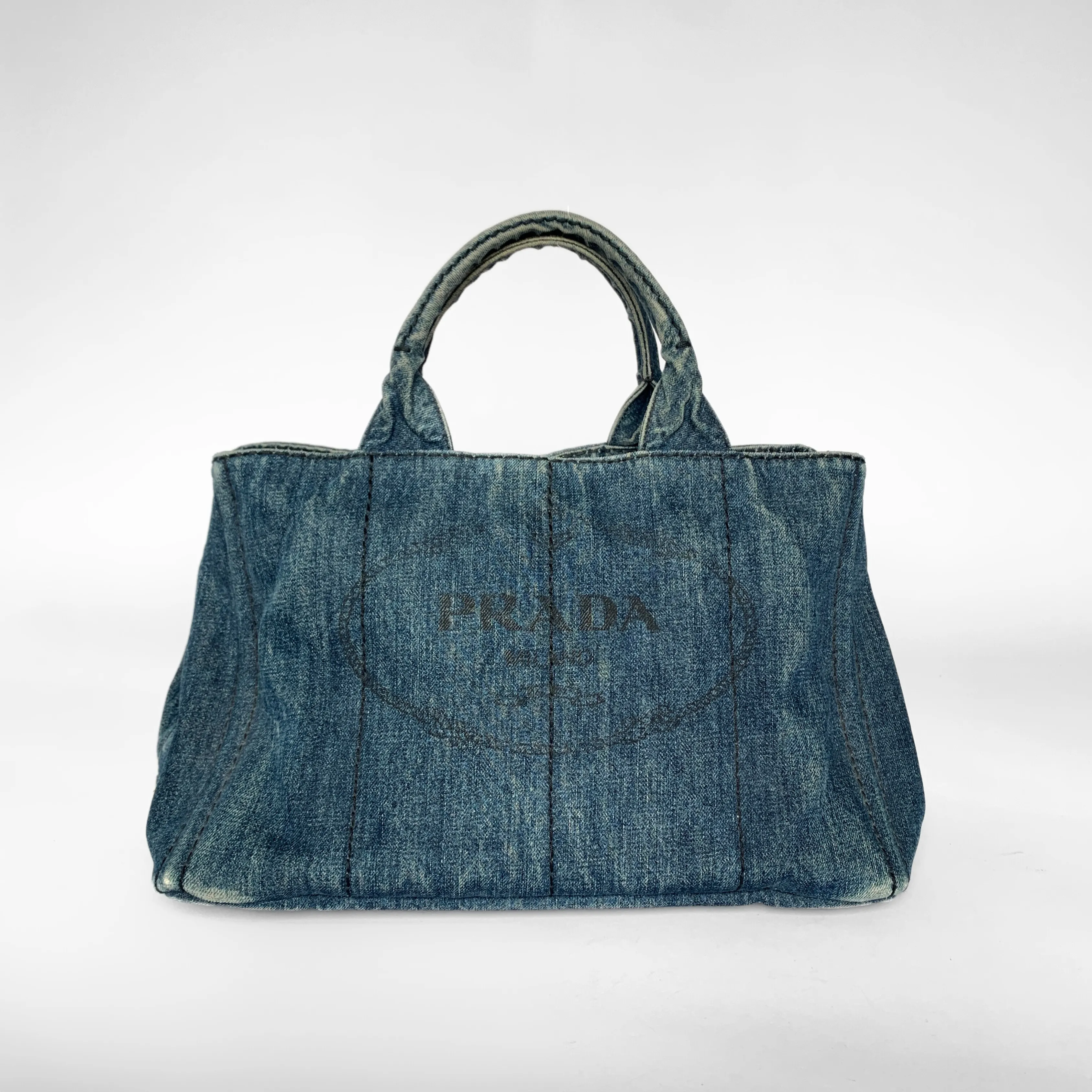 Prada Canapa Bag Denim