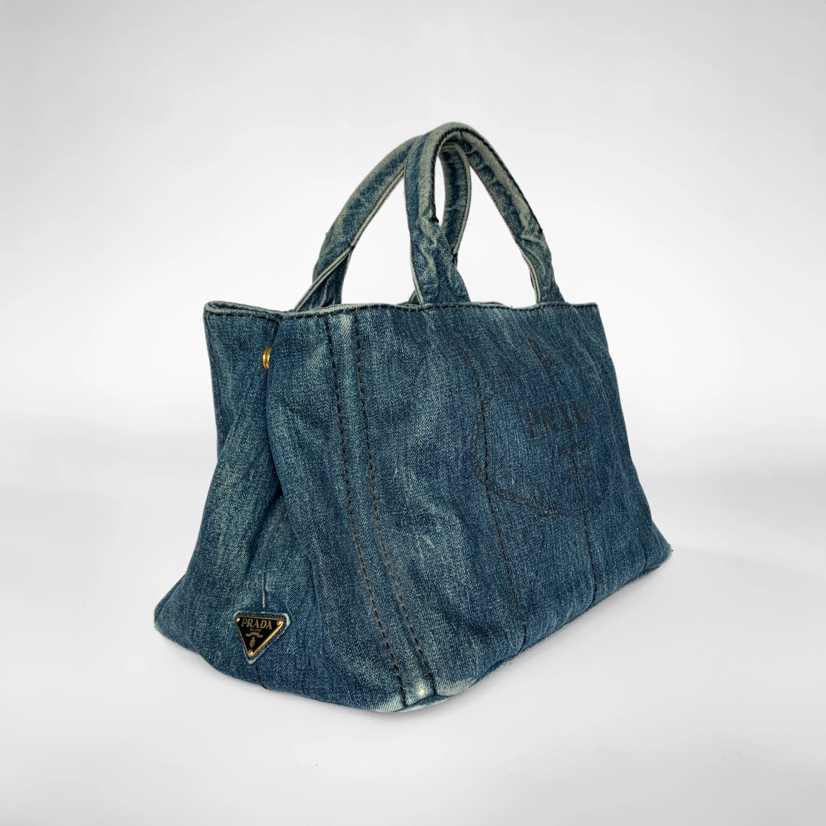 Prada Canapa Bag Denim