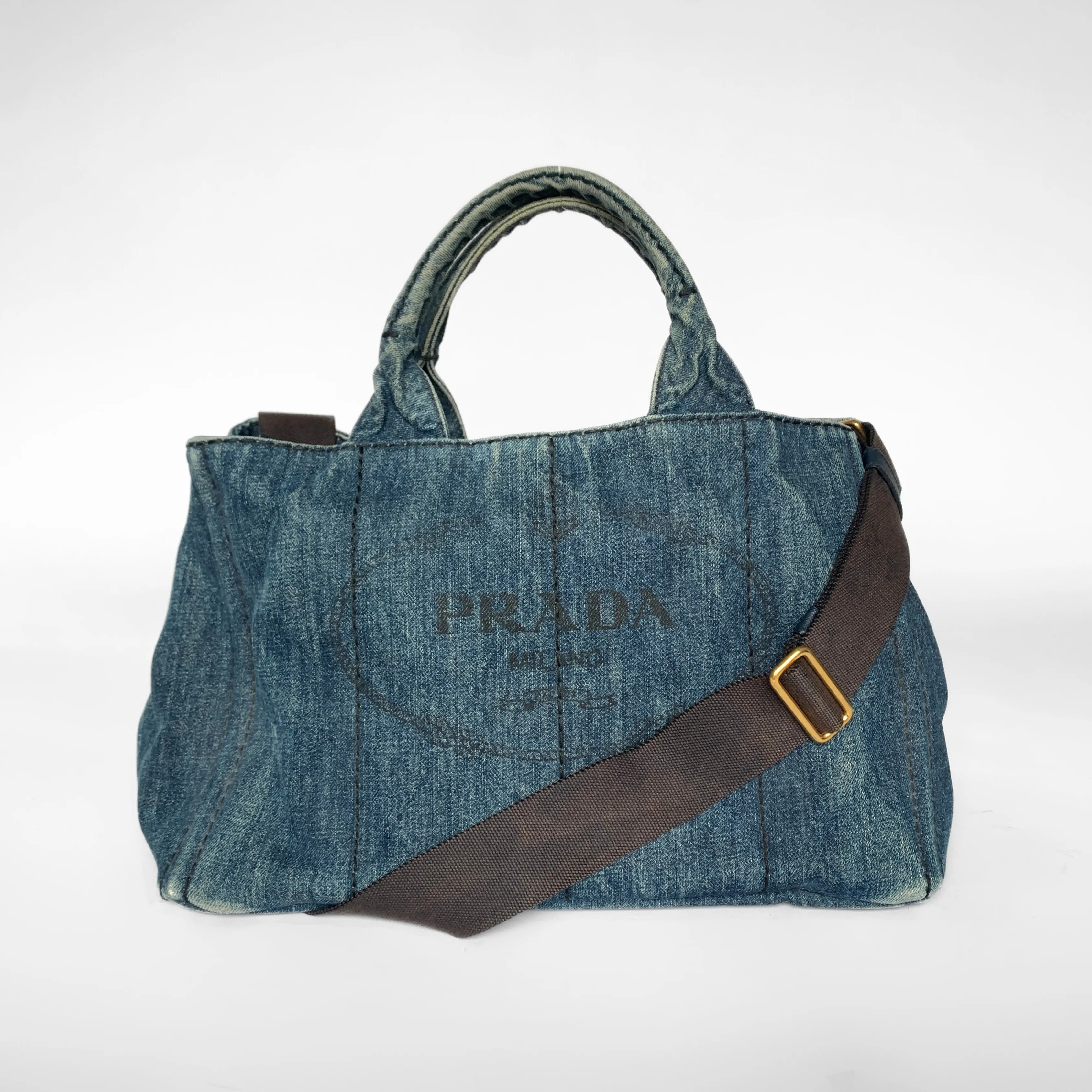 Prada Canapa Bag Denim