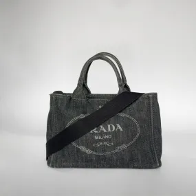 Prada Tote Bag Denim