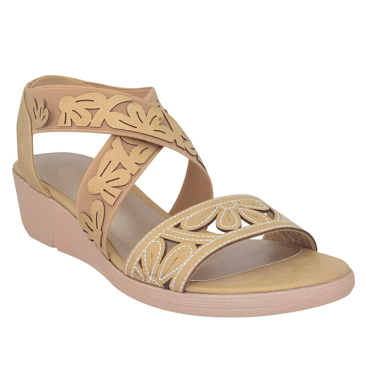 Rainey Laser Stretch Elastic Sandal