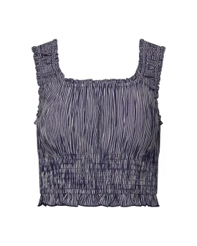 Scooped Smocked Tank