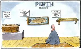 Steven Camley cartoon for The Herald - 10th May 2024 - (Print 1224)