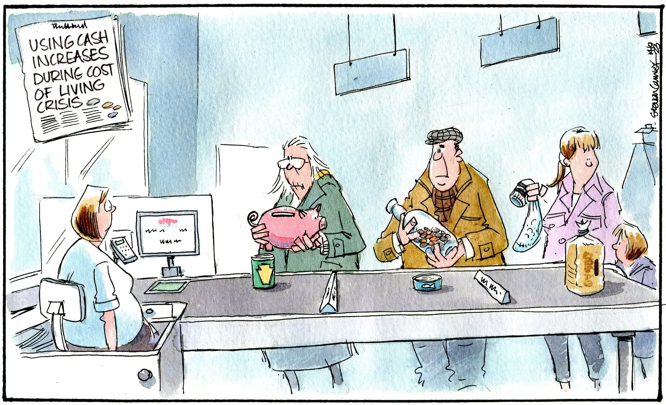 Steven Camley cartoon for The Herald - 14th September 2023 - (Print 1100)