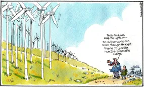 Steven Camley cartoon for The Herald - 15th September 2023 - (Print 1101)