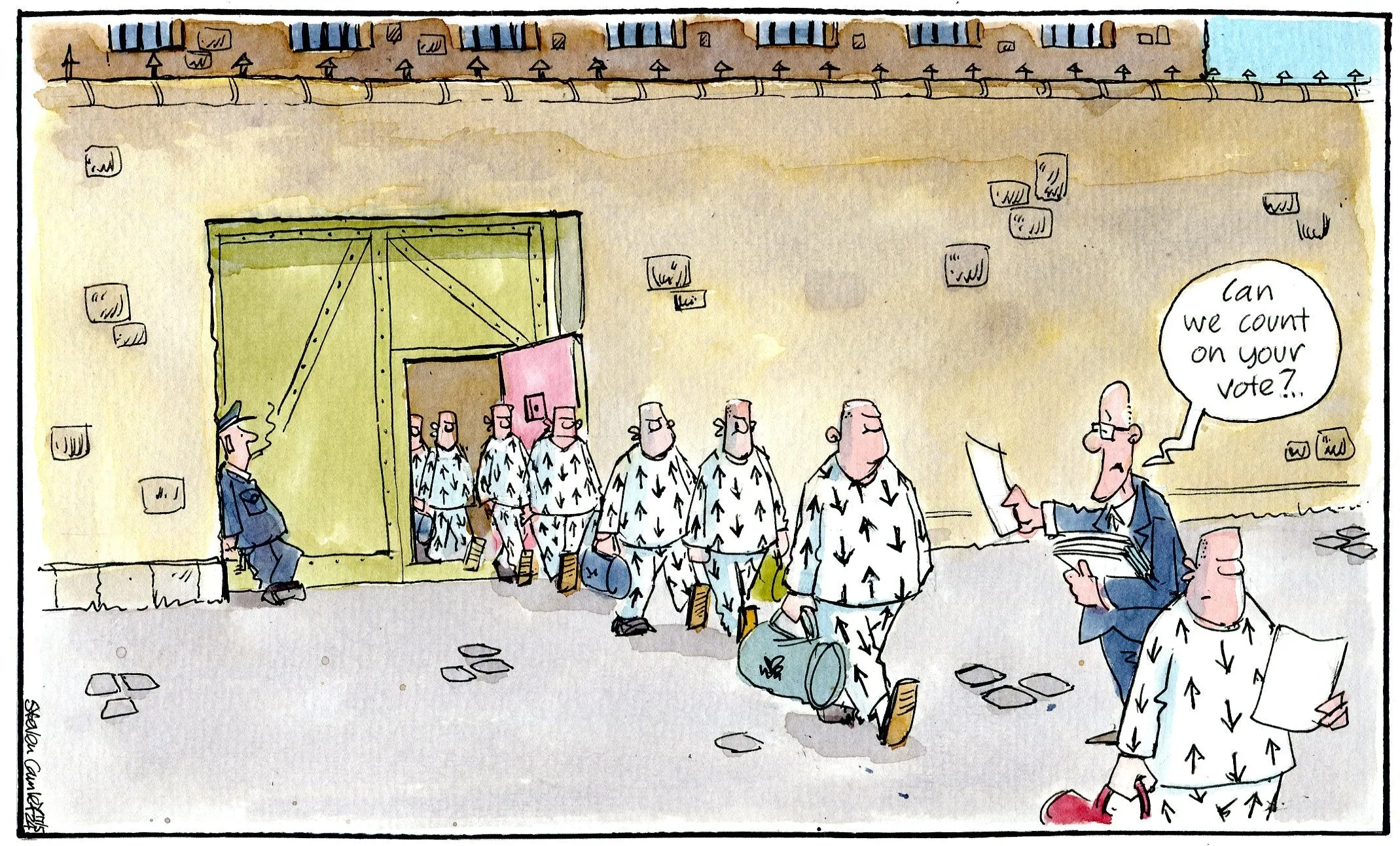 Steven Camley cartoon for The Herald - 17th May 2024 - (Print 1229)