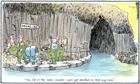 Steven Camley cartoon for The Herald 25th May 2023 (Print 1018)