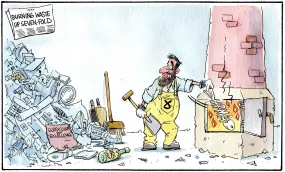 Steven Camley cartoon for The Herald 5th May 2023 (Print 1006)