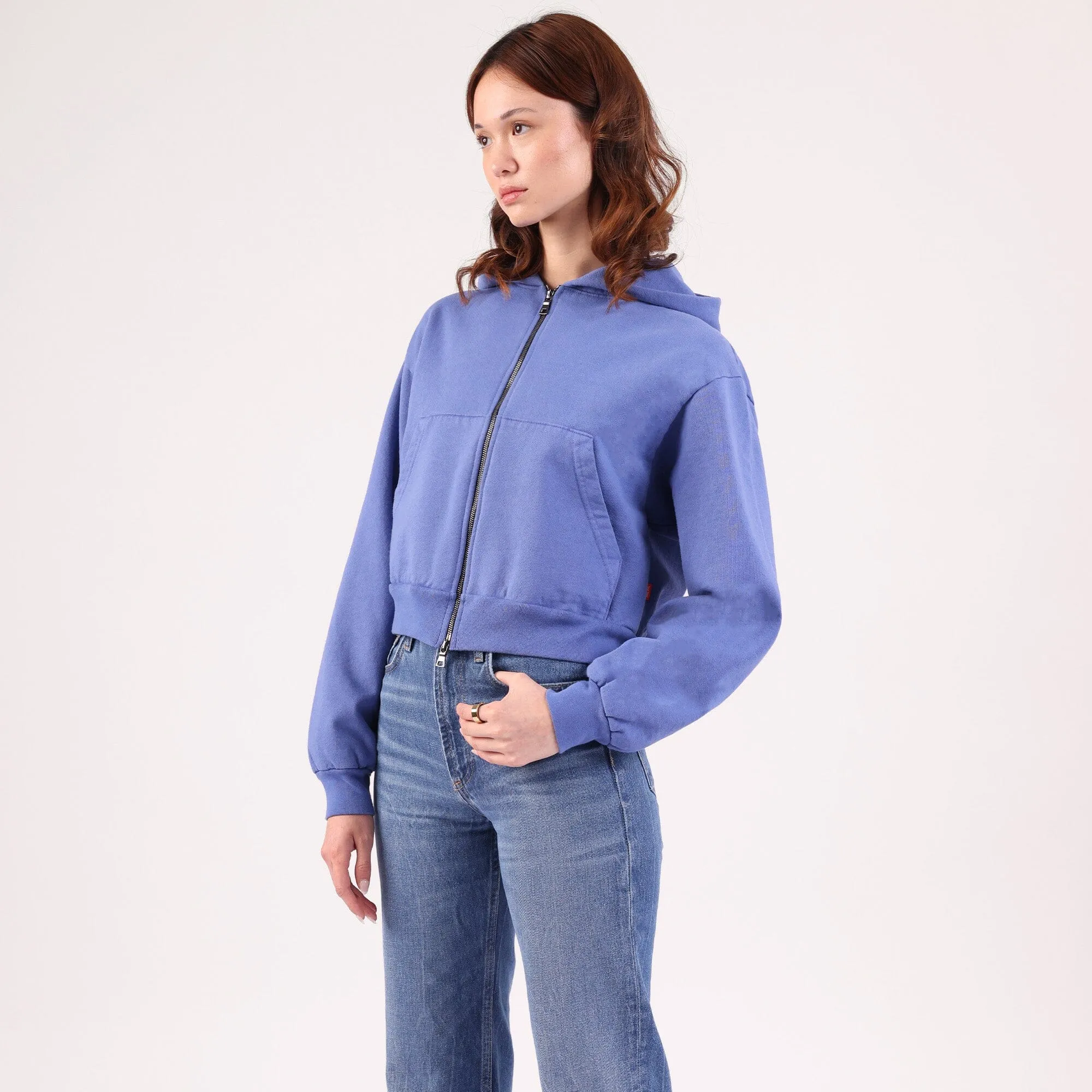 The Essential Bleecker Crop Double Zip