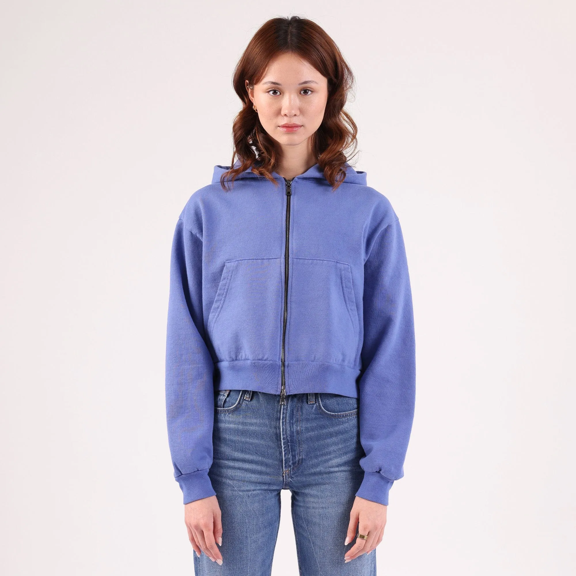 The Essential Bleecker Crop Double Zip