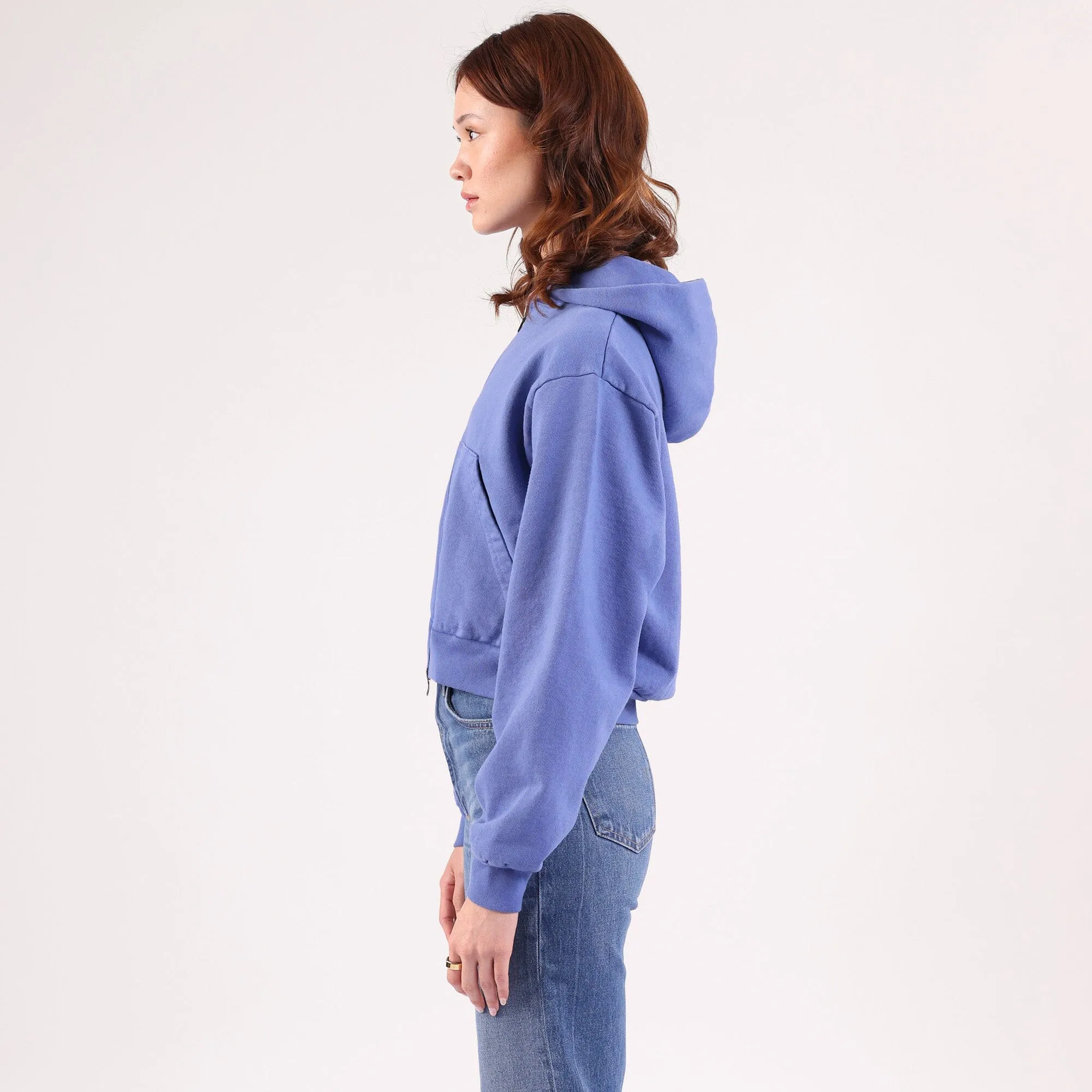 The Essential Bleecker Crop Double Zip